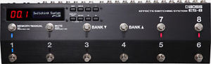 Boss ES-8 Effects Switching System Used