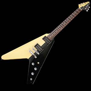 Free Shipping Used Gibson Custom Shop Flying V Scorpions Edition '85
