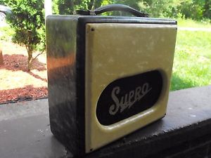 1957 Supro Model 1606 "Super" Vintage guitar amplifier