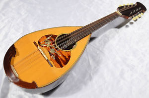 Raffaele Calace 1976 NO.26 Mandolin Used w/ Hard case