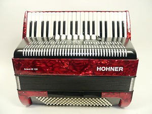 Akkordeon,  Hohner  Bravo , 120 Bass, NEU