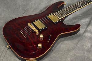 SCHECTER AD-C-1-CL Black Cherry Electric Guitar Free Shipping