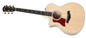 Taylor 614ce-L Maple Grand Auditorium Acoustic Guitar , 6-String, CE, Lefty