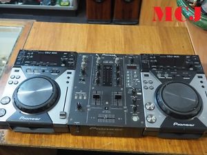 'Used' Pioneer Pro DJ 2x CDJ 400 + DJM 400 with no case