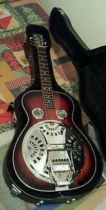 Gold tone paul beard mahogony with hipshot tailpiece!