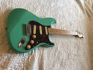 Fender American Standard Stratocaster Guitar 1997 Neck 2012 Body Ocean Turquoise