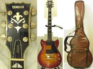 Vintage! Yamaha electric guitar SG1000 RS Red Sunburst 1979, made in Japan F/S