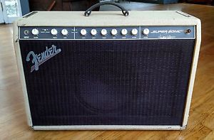 Fender Super-Sonic 112 60W High-Gain Tube Combo Amplifier USA Celestion G12