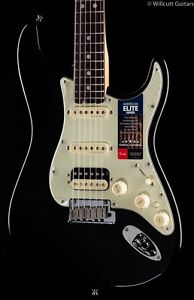 Fender American Elite Stratocaster HSS Shawbucker Mystic Black (912)