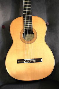 STEPHEN HILL FLAMENCO NEGRA 1A CONCERT GUITAR 2002