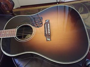 Gibson Acoustic J-45 Custom Acoustic/Electric Guitar, 2014, Ex Cond, V. Sunburst