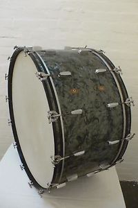RARE vintage 50's SLINGERLAND RADIO KING 34 x 16 orchestral bass drum 3 ply