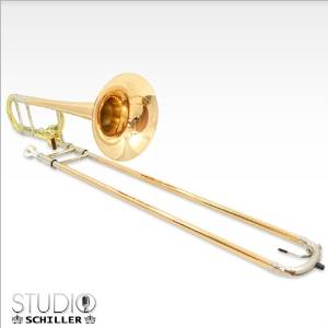 Schiller Studio Hagmann Trombone with Gold Brass Bell