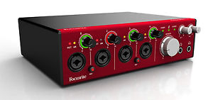 Focusrite Clarett 4Pre 18 In/8 Out Thunderbolt Audio Interface