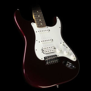 Used Fender Standard HSS Stratocaster Electric Guitar Midnight Wine