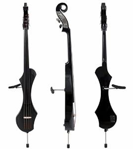 GEWA E-DOUBLE BASS NOVITA Electric Double Upright Bass Outfit, Black