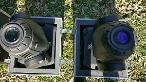Pair of Martin mac 700 Profiles in flight cases