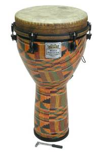 Remo Djembe, Key-Tuned, Kinte Kloth, 12-by-24 (Package Of 3)