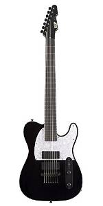 ESP STEF T-7B Stephen Carpenter Signature 7-String Baritone Black