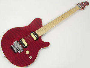 Sterling by Musicman AX40 Translucent Red *NEW* Free Shipping From Japan