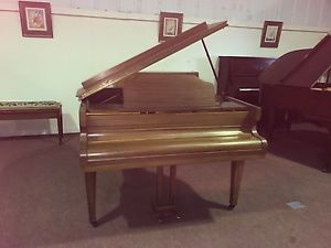 Beautiful Compact Dagmar Baby Grand. A Stylish Piano With A Lovely Mellow Tone.