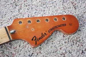 1973 1974 1975 Fender Stratocaster guitar neck maple