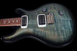 2013 PAUL REED SMITH PRS 408 FLAME TOP & BIRDS ~ FADED WHALE BLUE