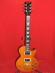 Gibson 1992 Amber Flame Top Les Paul Studio Lite Guitar & Case
