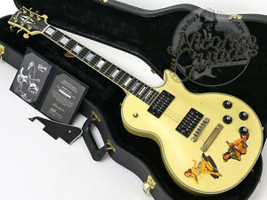 Gibson Custom Shop Inspired by Series Steve Jones Les Paul Custom (Aged White)