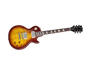Gibson USA LPSAQTSCH1LP Standard 2013 Tier A Quilt Tea Burst