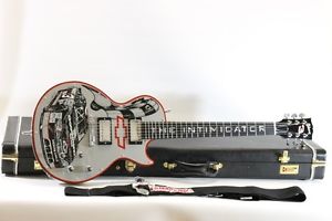 Rare! Gibson Les Paul Custom Dale Earnhardt Les Paul The “Intimidator” Silver 