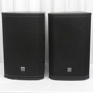 2x Electro-Voice ETX-12P 12" Powered 2-Way Speakers EV ETX12P Active Full Range