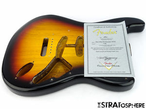 Fender USA Custom Shop Postmodern NOS Stratocaster BODY Strat 3 Color Sunburst