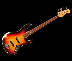 Free Shipping Used Fender Custom Shop Jaco Pastorius Tribute JB FL '16 Bass