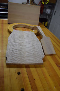Mandolin Luthiers wood and shop supplies stash