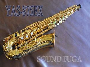 Used YAMAHA YAS-875EX Alto sax Highest costom range F/S from Japan Christmas