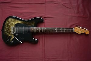 BILL LAWRENCE STRAT RARE MARBLE FINISH MADE IN JAPAN MID 80S - EARLY 90S SSH MOD
