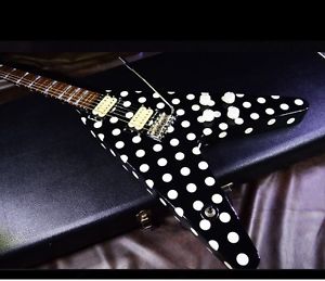 [USED]Sandoval Custom Guitars The Original Polka Dot Flying V Randy Rhoads model