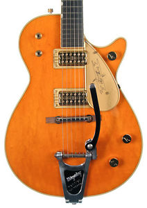 Gretsch G6121-1959 Chet Atkins Guitarra Eléctrica, Oeste Orange (Segunda Mano)