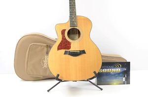 Taylor Left Handed 114CE Grand Auditorium Acoustic Electric Guitar w/ Gig Bag