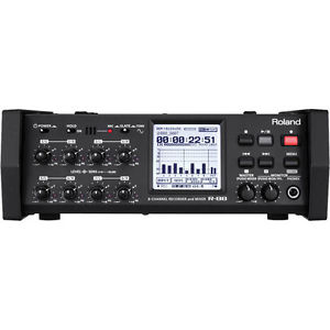 ROLAND R-88 8 CHANNEL RECORDER/MIXER/DAW INTERFACE NEW SEALED BOX