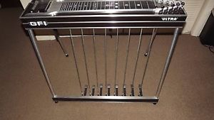 GFI Ultra D10 Pedal Steel Guitar 8X5 with Case Great Cond!!