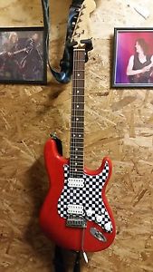 1999 Fender American Standard Big Apple Fat Stratocaster Sunset Orange