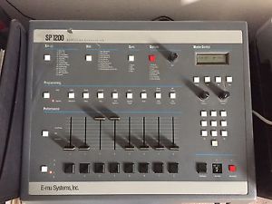 Emu SP1200 Drum Machine OG Grey Shell. In GOOD working condition.