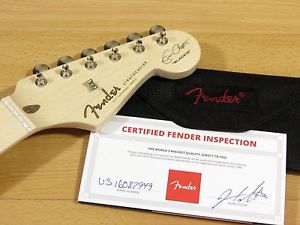American Fender Eric Clapton Stratocaster Neck! Blackie! Soft V SALE! Worldwide!