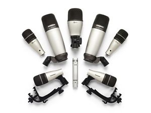 8Kit: 3x Tom 2x Snare 1x Kick 2x O|H Drum Mic