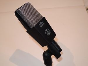 AKG 414 eb P48 Black microphone Vintage
