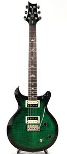 Paul Reed Smith  SE Santana Emerald Green Electric Guitar w/SoftCase Used #U209