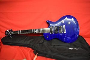 PRS ZACH MYERS SE TRANSLUCENT BLUE W/ FENDER BAG
