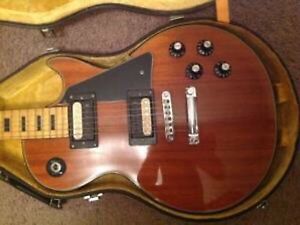vintage Aria Les Paul 70s Electric Guitar with original hard case Japan
